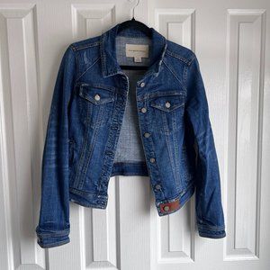 Anthropologie Pilcro Cropped Jean Jacket